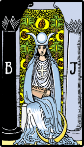 la sacerdotista carta tarot