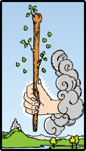 carta as batos tarot