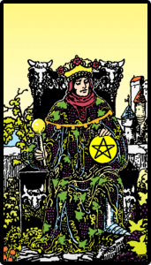 carta rey de oros tarot